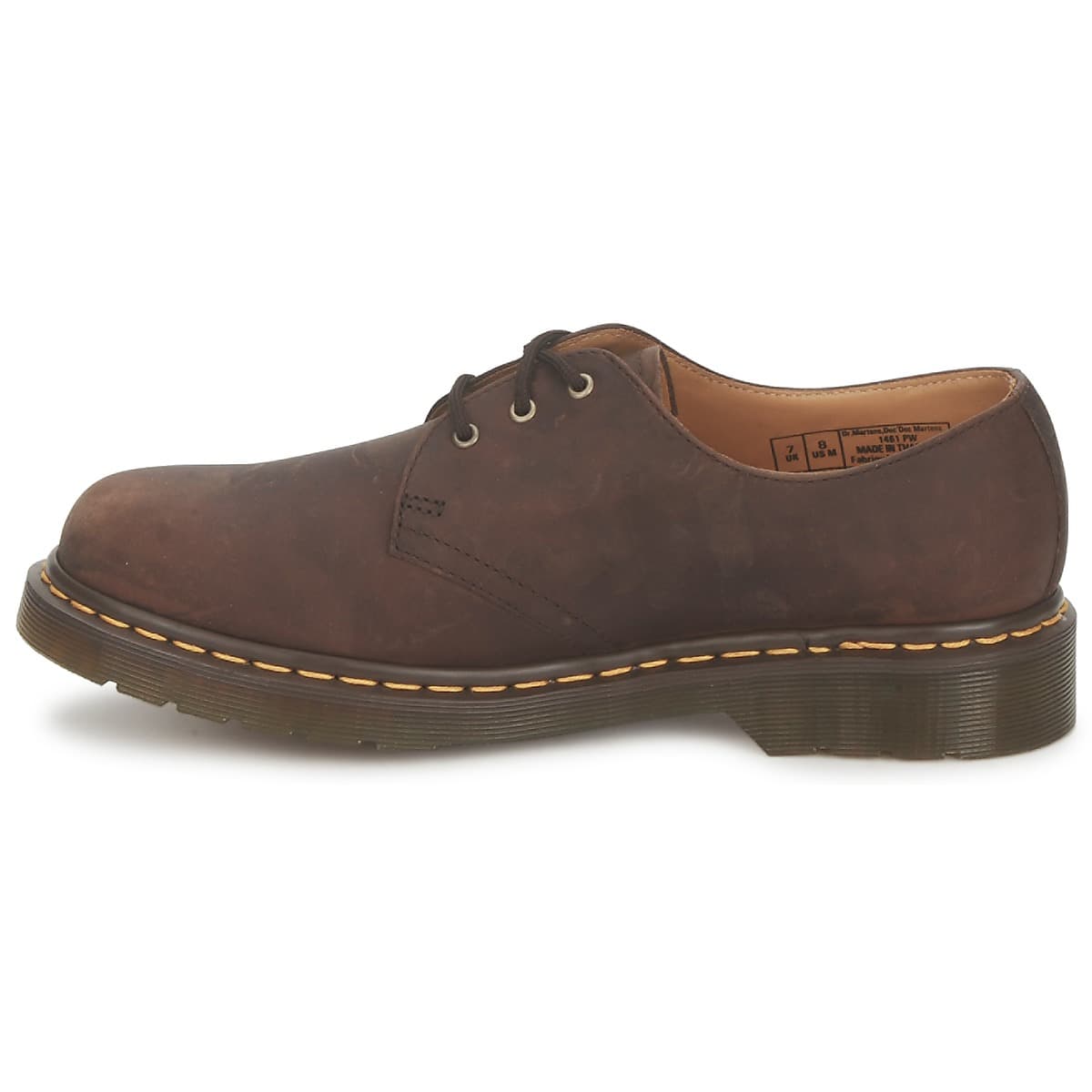 Men's Derby Shoes Dr. Martens Brown