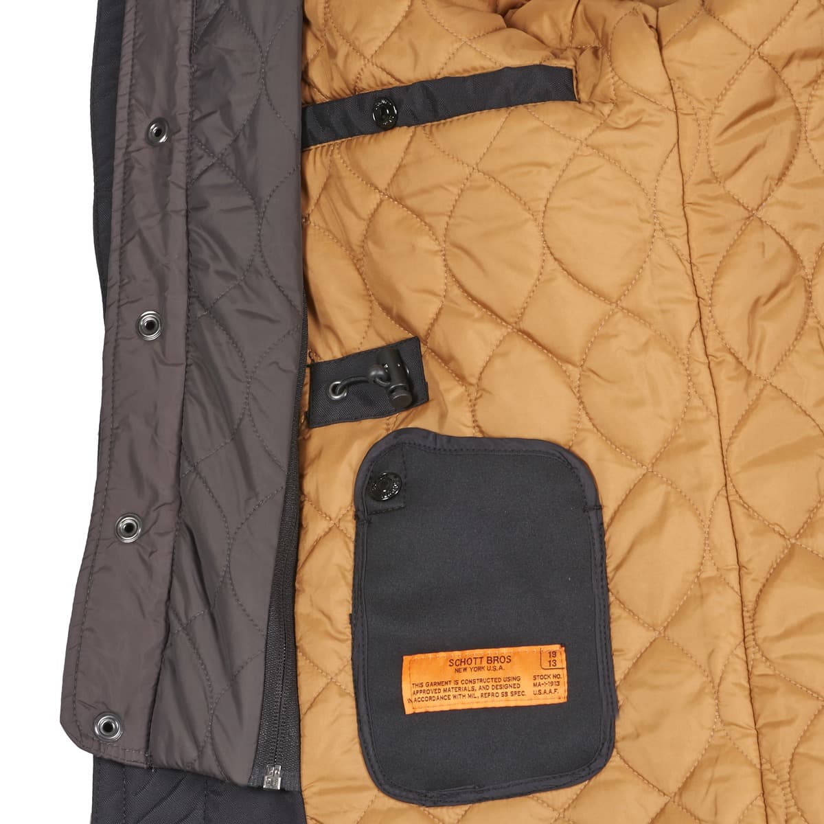 Men's Parkas Schott Black