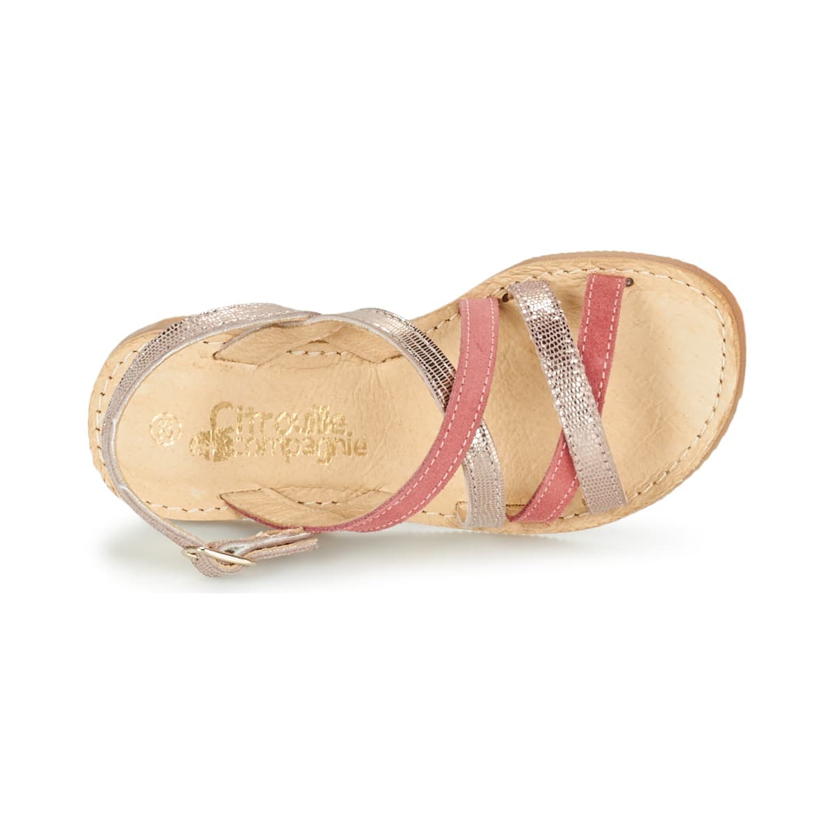 Girls' Sandals Citrouille et Compagnie Pink