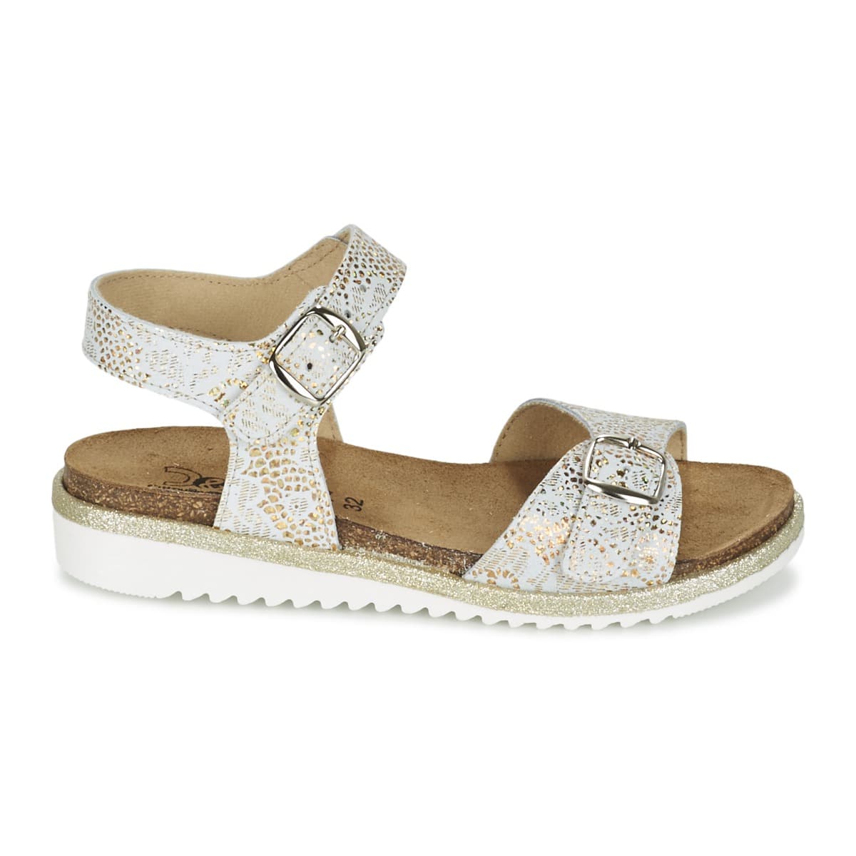 Girls' Sandals Citrouille et Compagnie Gold