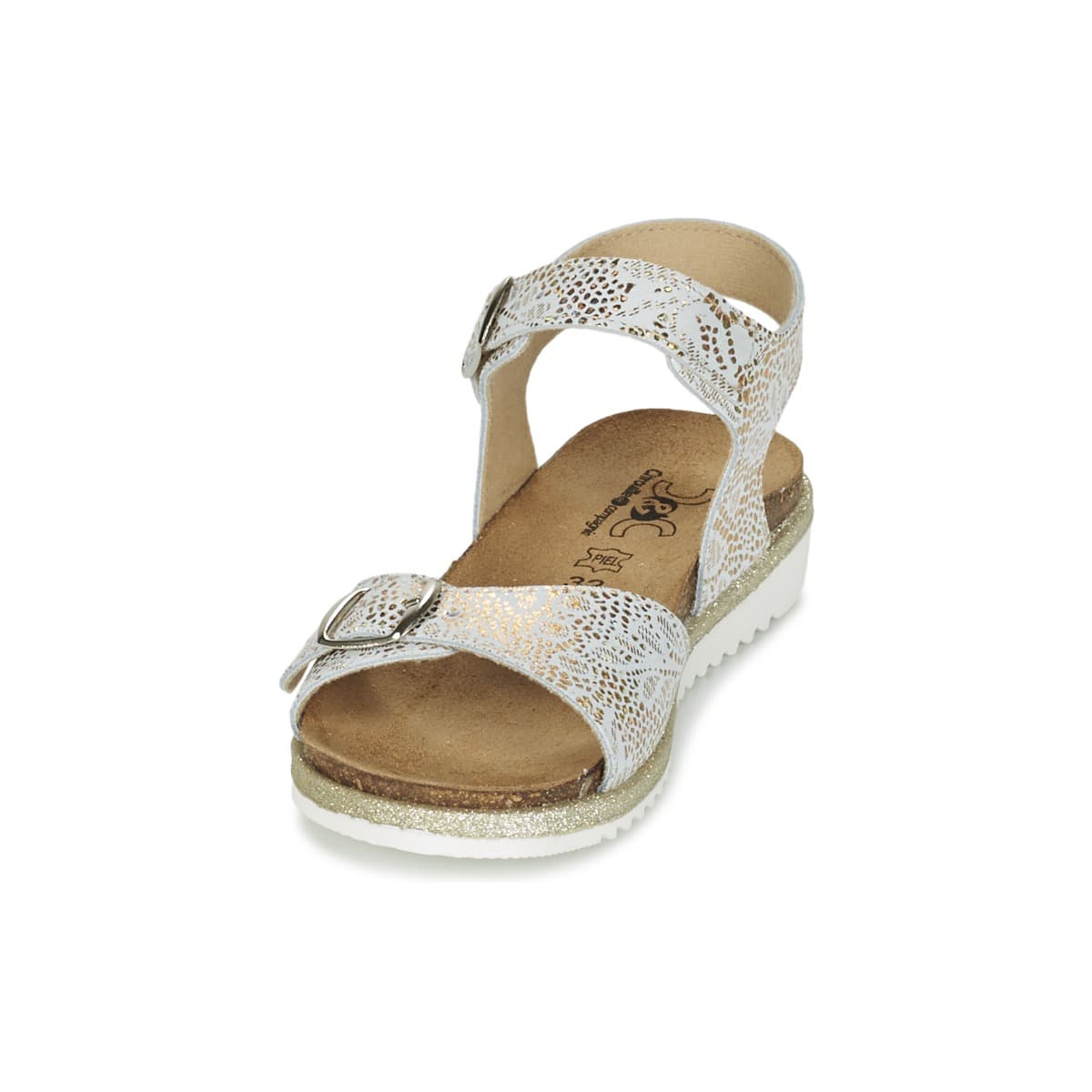 Girls' Sandals Citrouille et Compagnie Gold