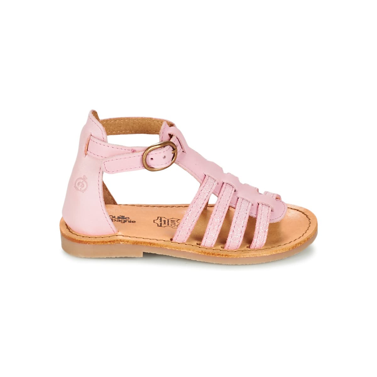 Girls' Sandals Citrouille et Compagnie Pink