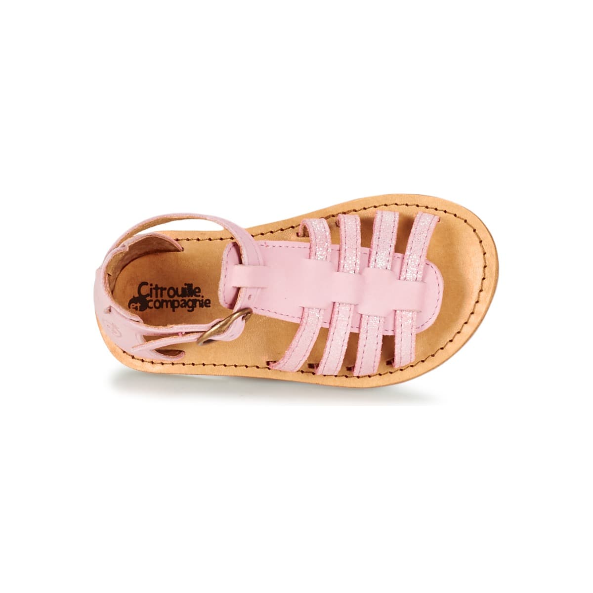 Girls' Sandals Citrouille et Compagnie Pink