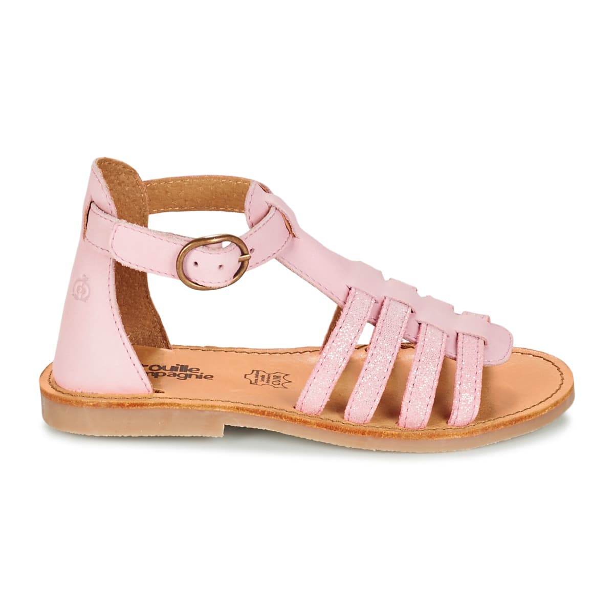 Girls' Sandals Citrouille et Compagnie Pink