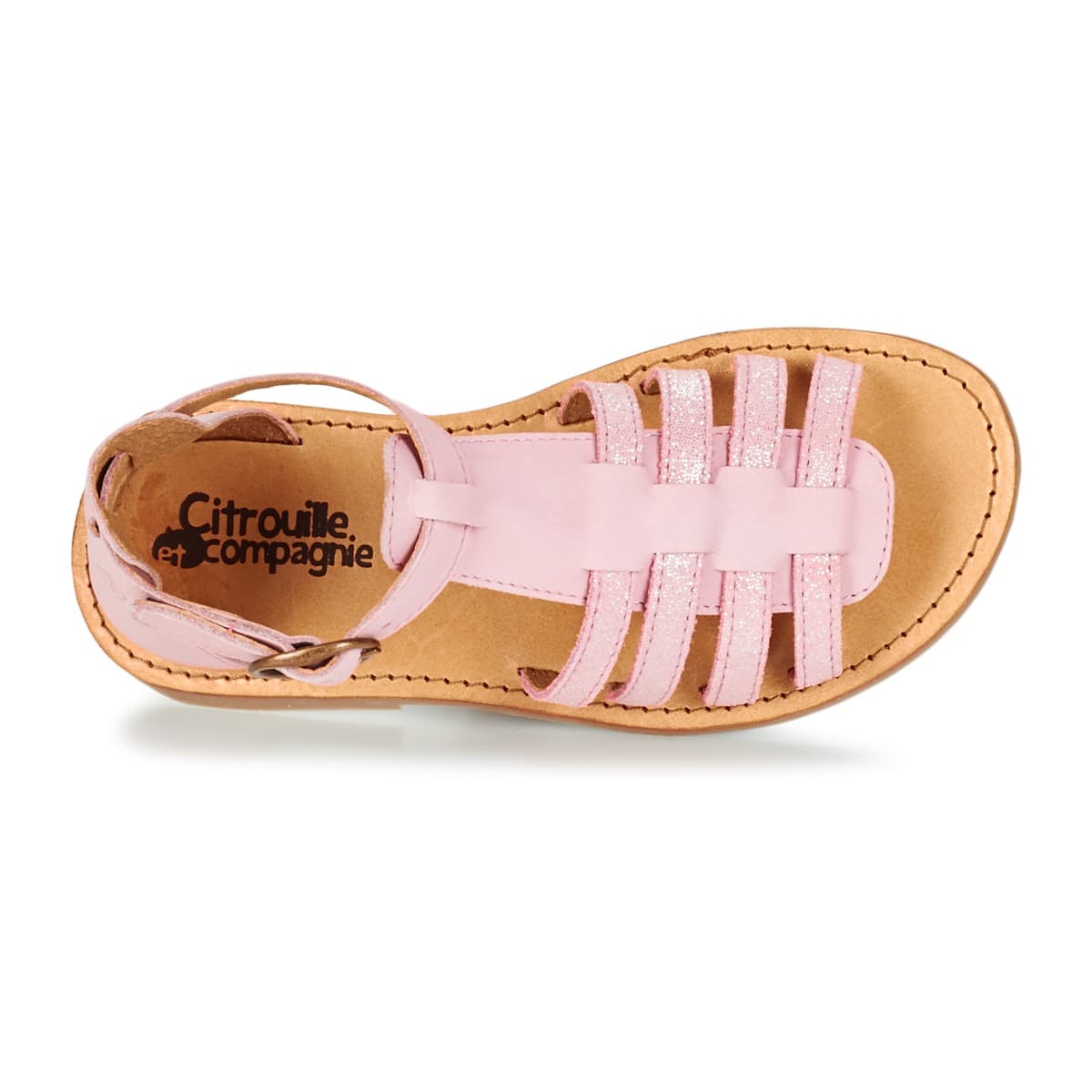 Girls' Sandals Citrouille et Compagnie Pink