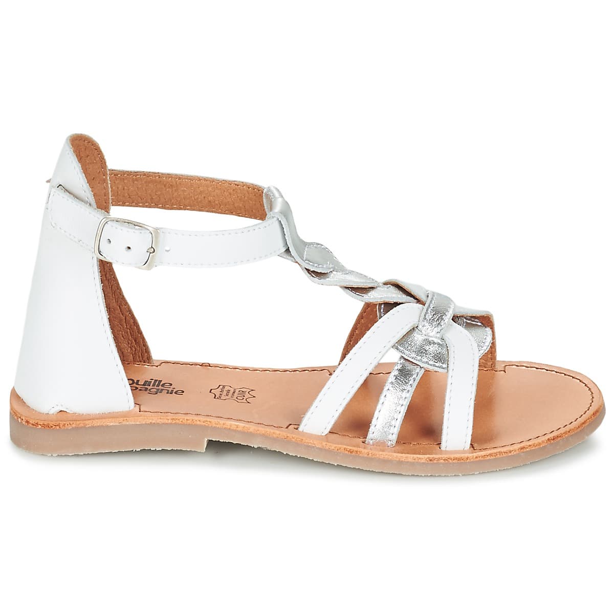 Girls' Sandals Citrouille et Compagnie White