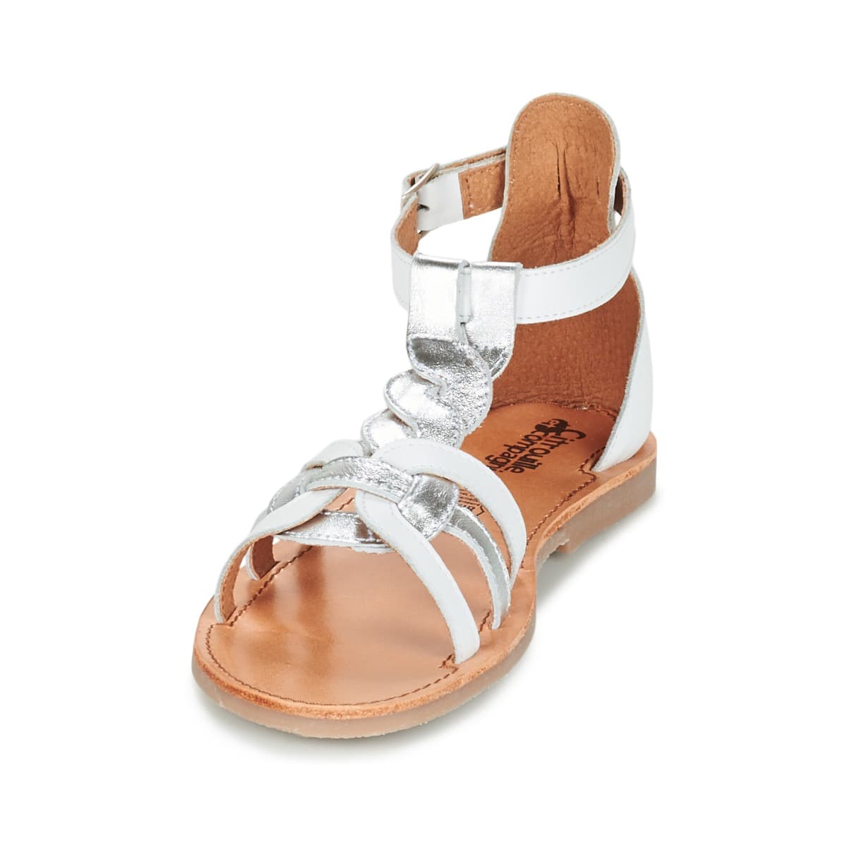 Girls' Sandals Citrouille et Compagnie White