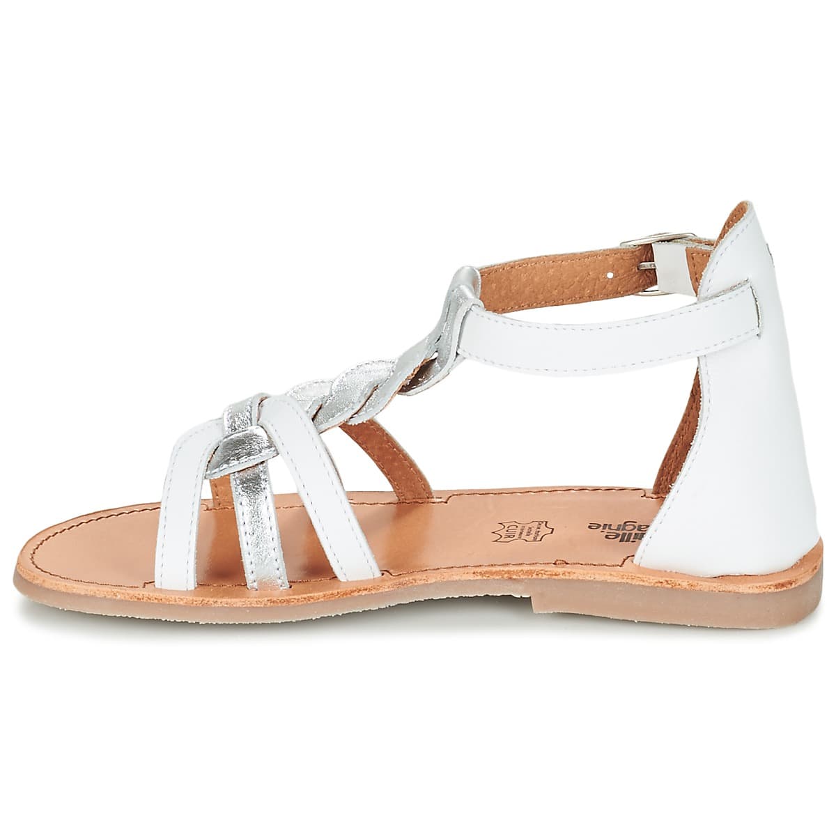 Girls' Sandals Citrouille et Compagnie White