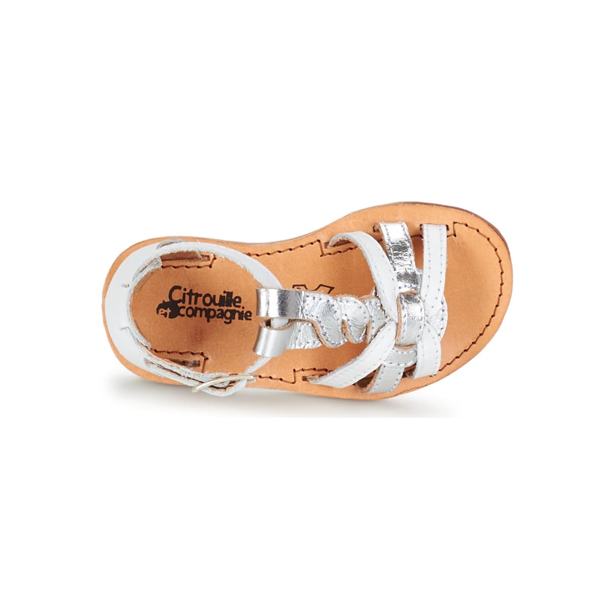 Girls' Sandals Citrouille et Compagnie White