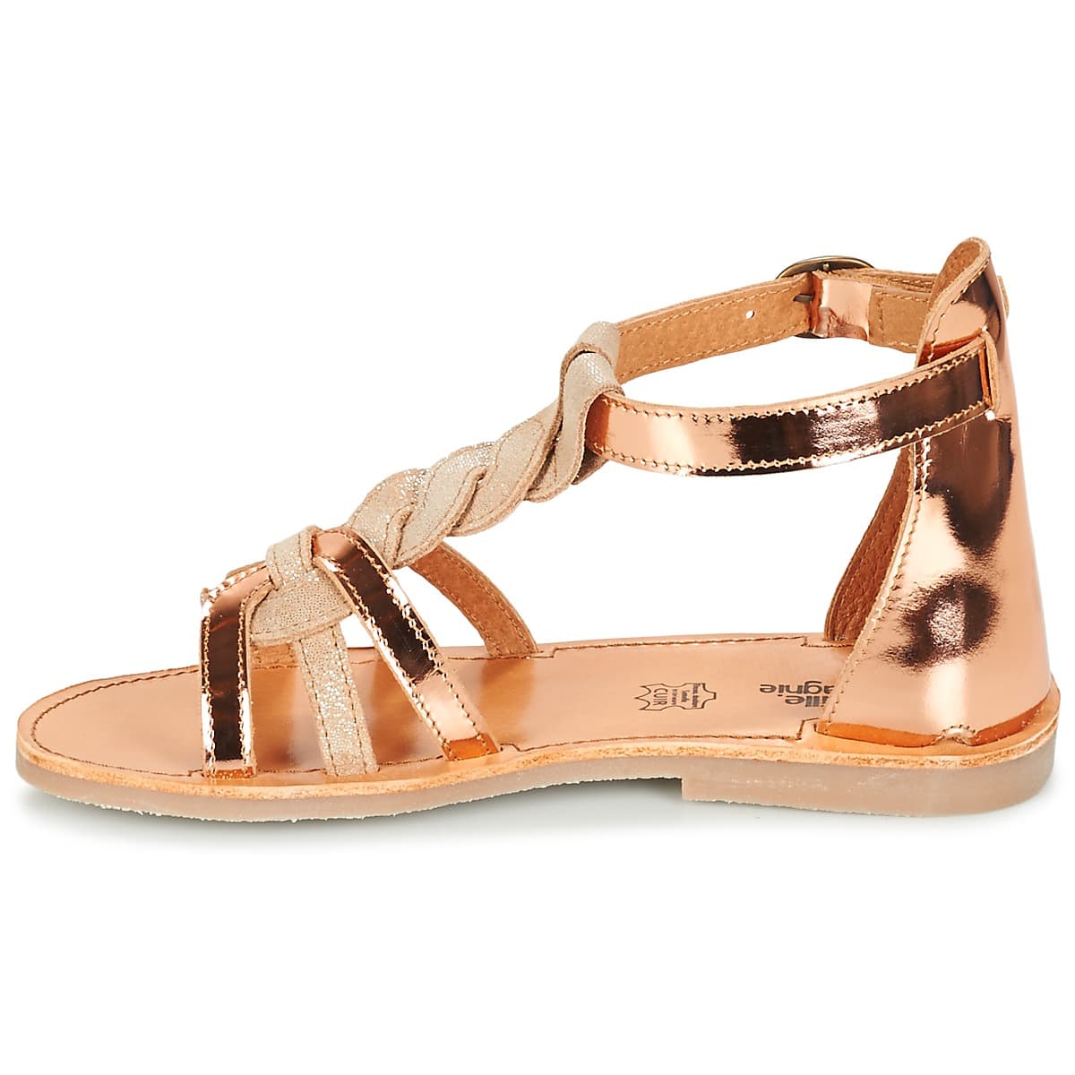 Girls' Sandals Citrouille et Compagnie Beige