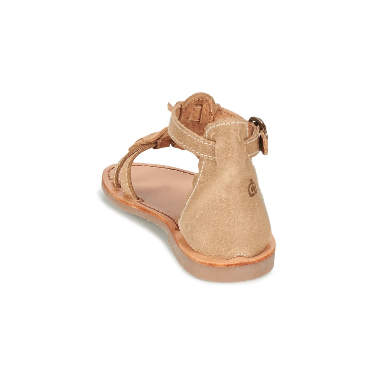 Girls' Sandals Citrouille et Compagnie Brown