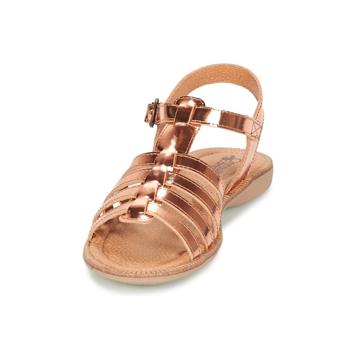 Girls' Sandals Citrouille et Compagnie Gold