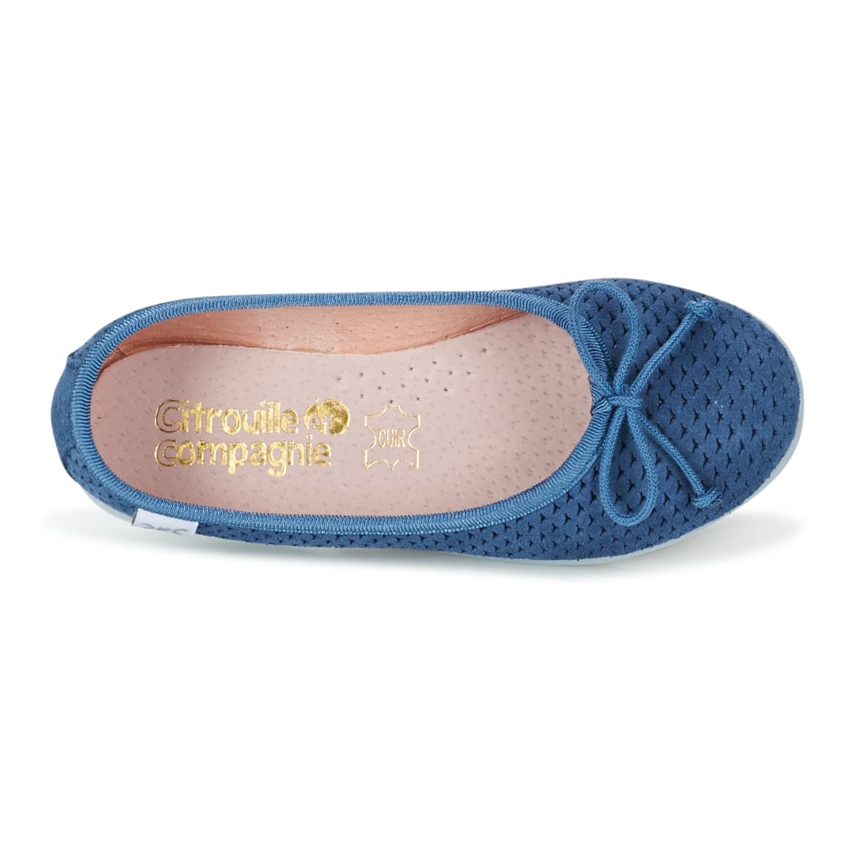 Women's Ballet Flats Citrouille et Compagnie Blue