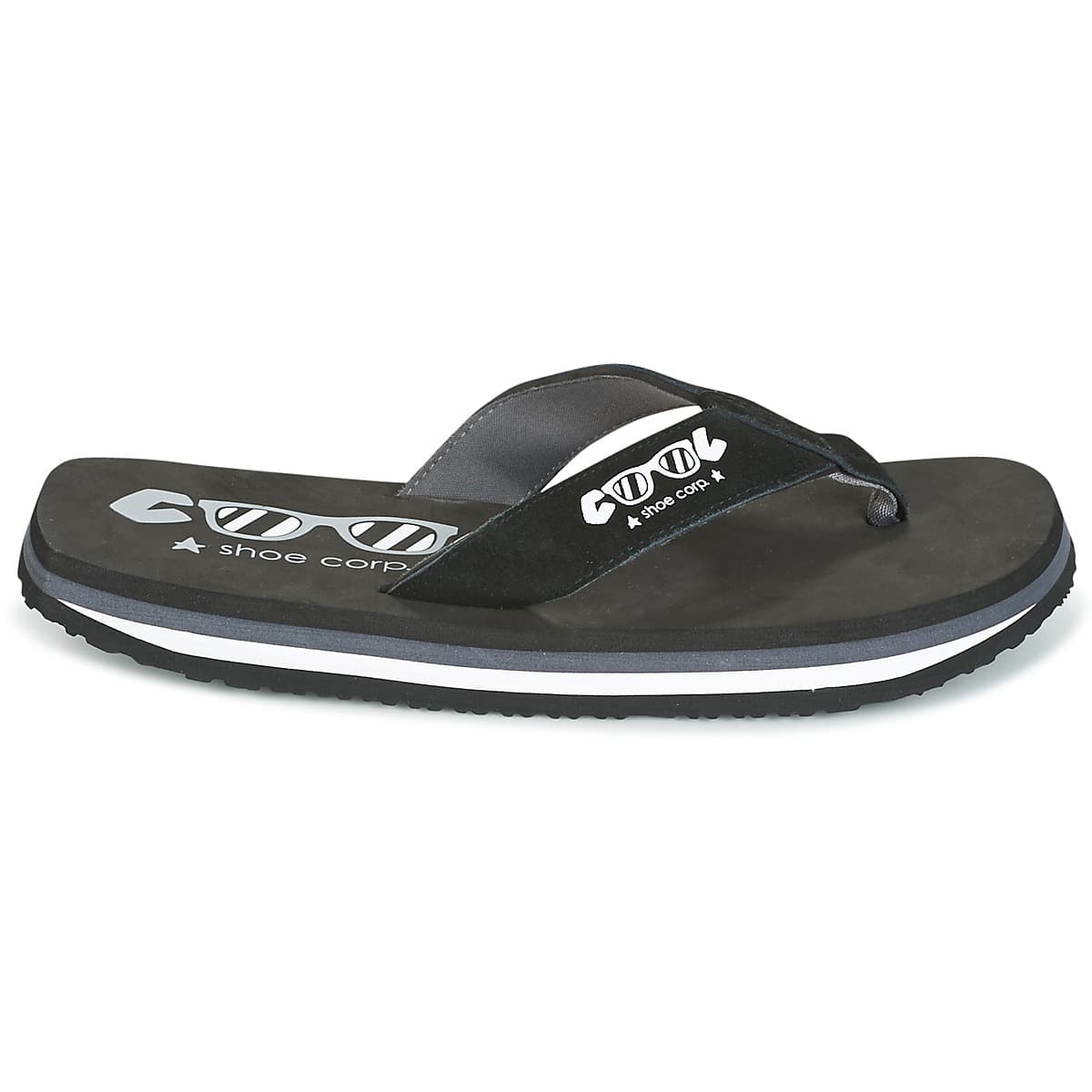 Men's Flip Flops Cool shoe Black