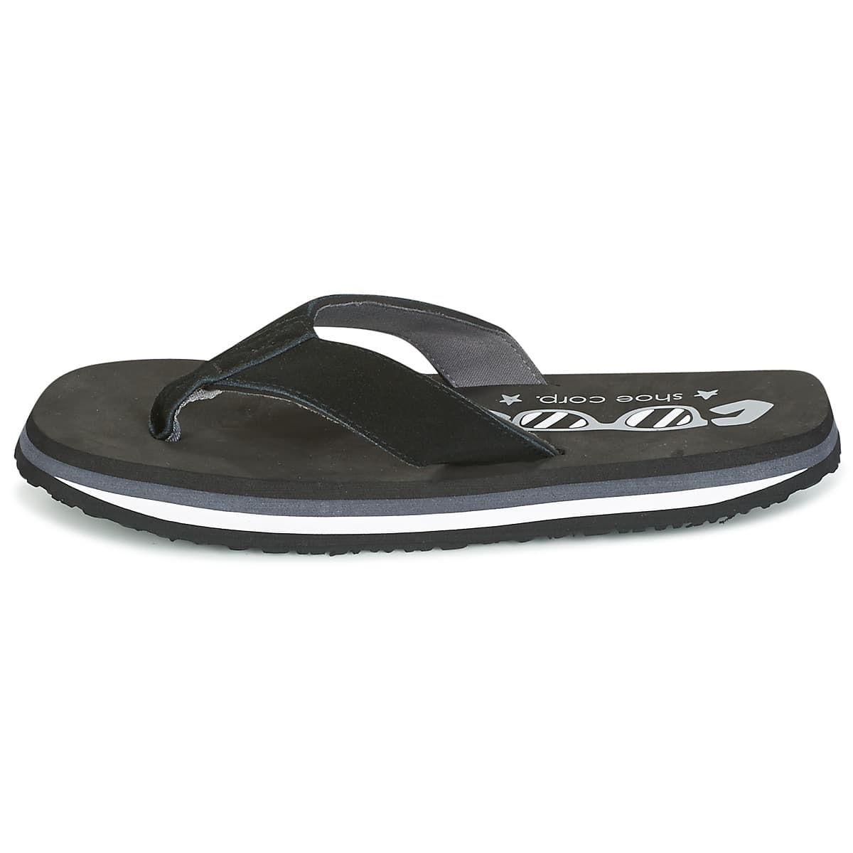 Men's Flip Flops Cool shoe Black