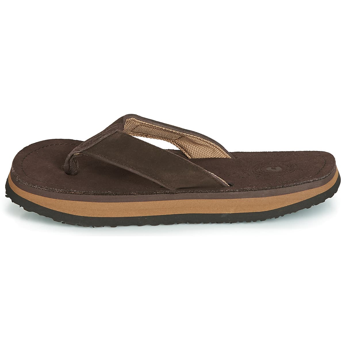 Men's Flip Flops Cool shoe Brown