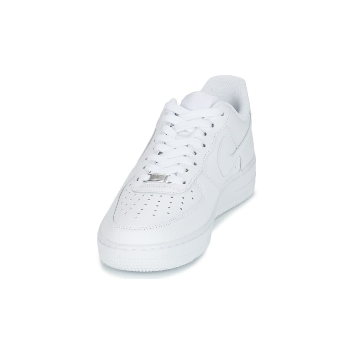 Nike Air Force 1 '07 Ανδρικά Δερμάτινα Λευκά Sneakers