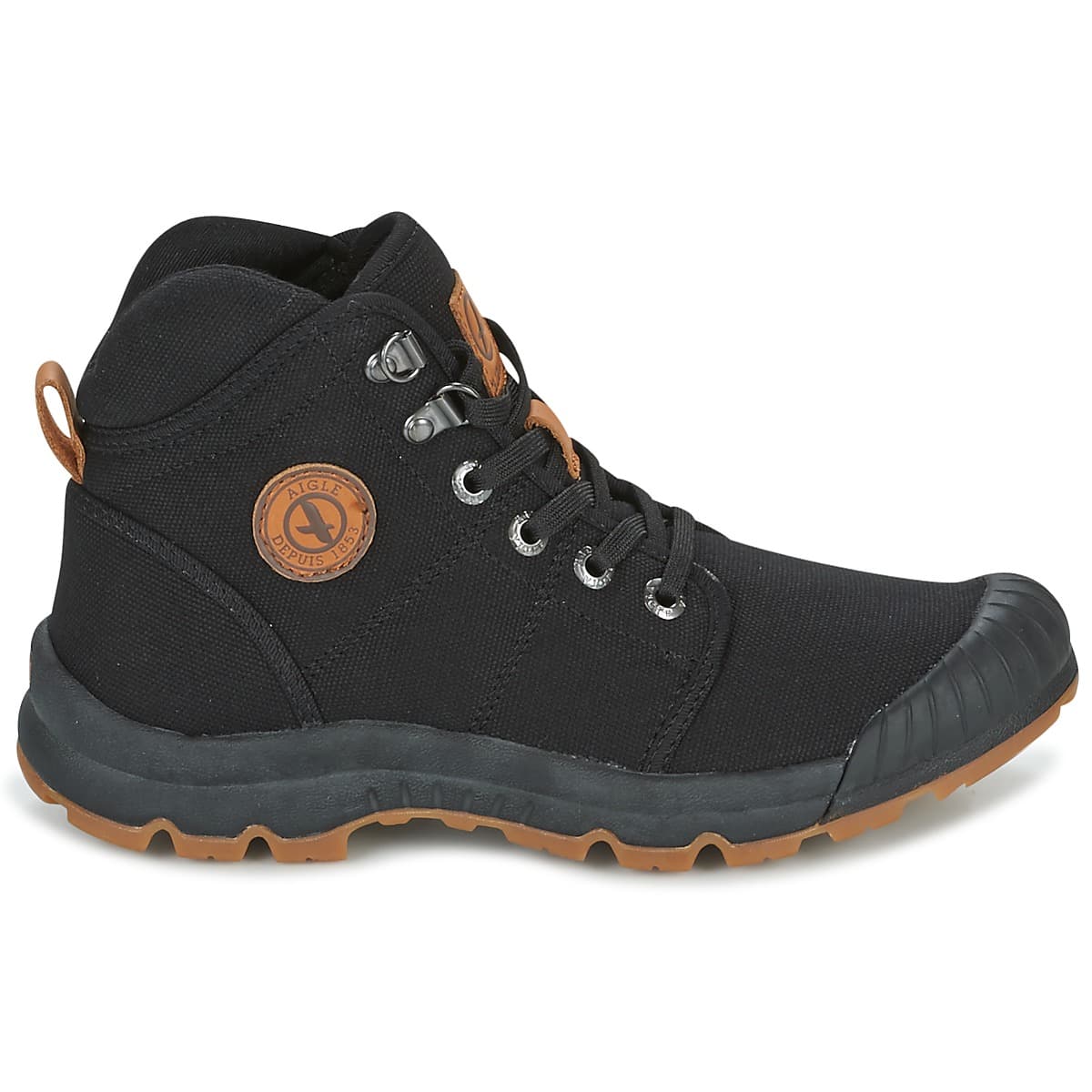 Women's Wellington Boots Aigle Black