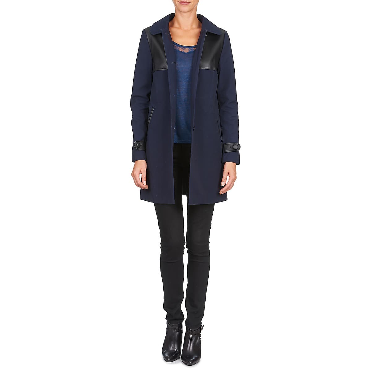 Women's Coats Naf Naf Blue