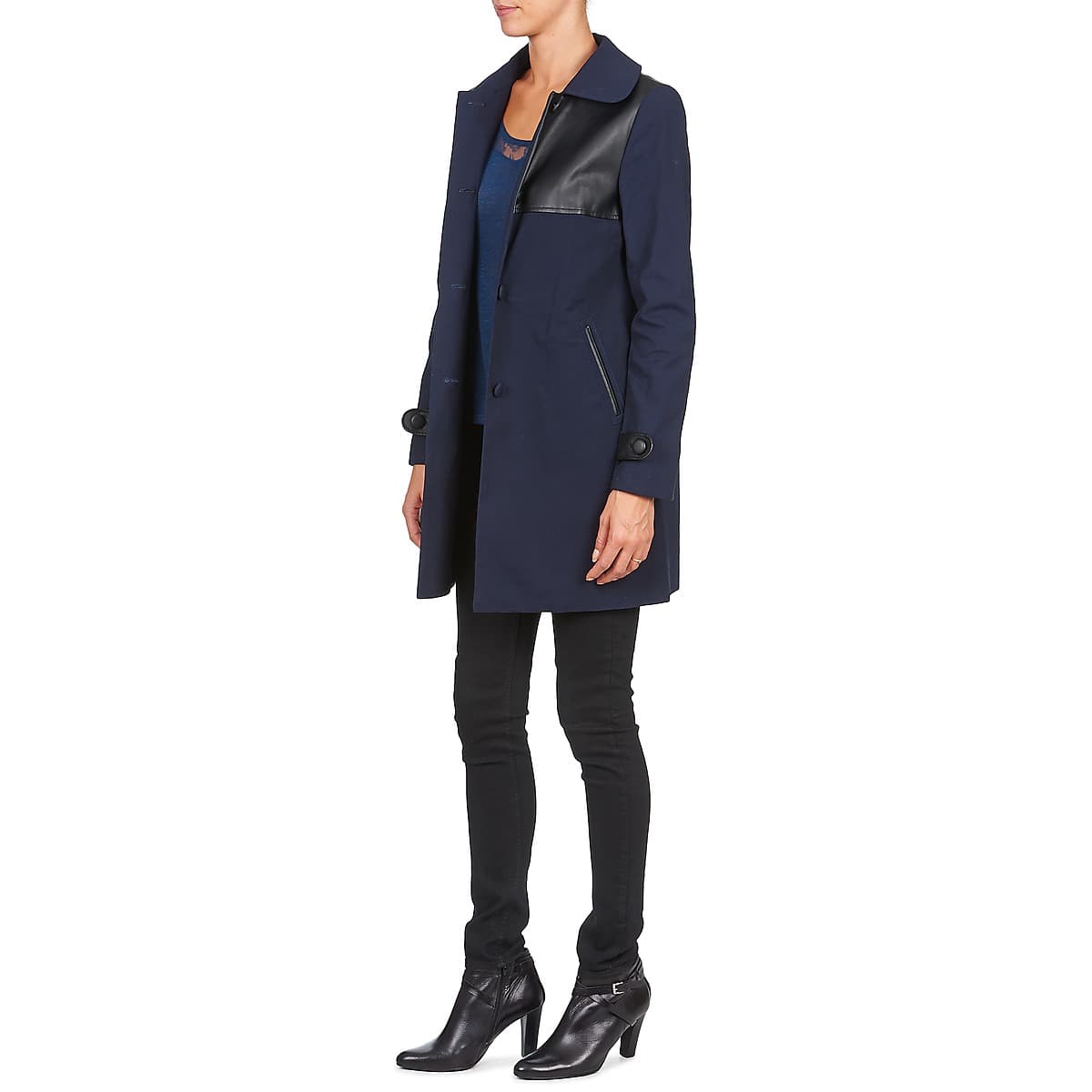Women's Coats Naf Naf Blue