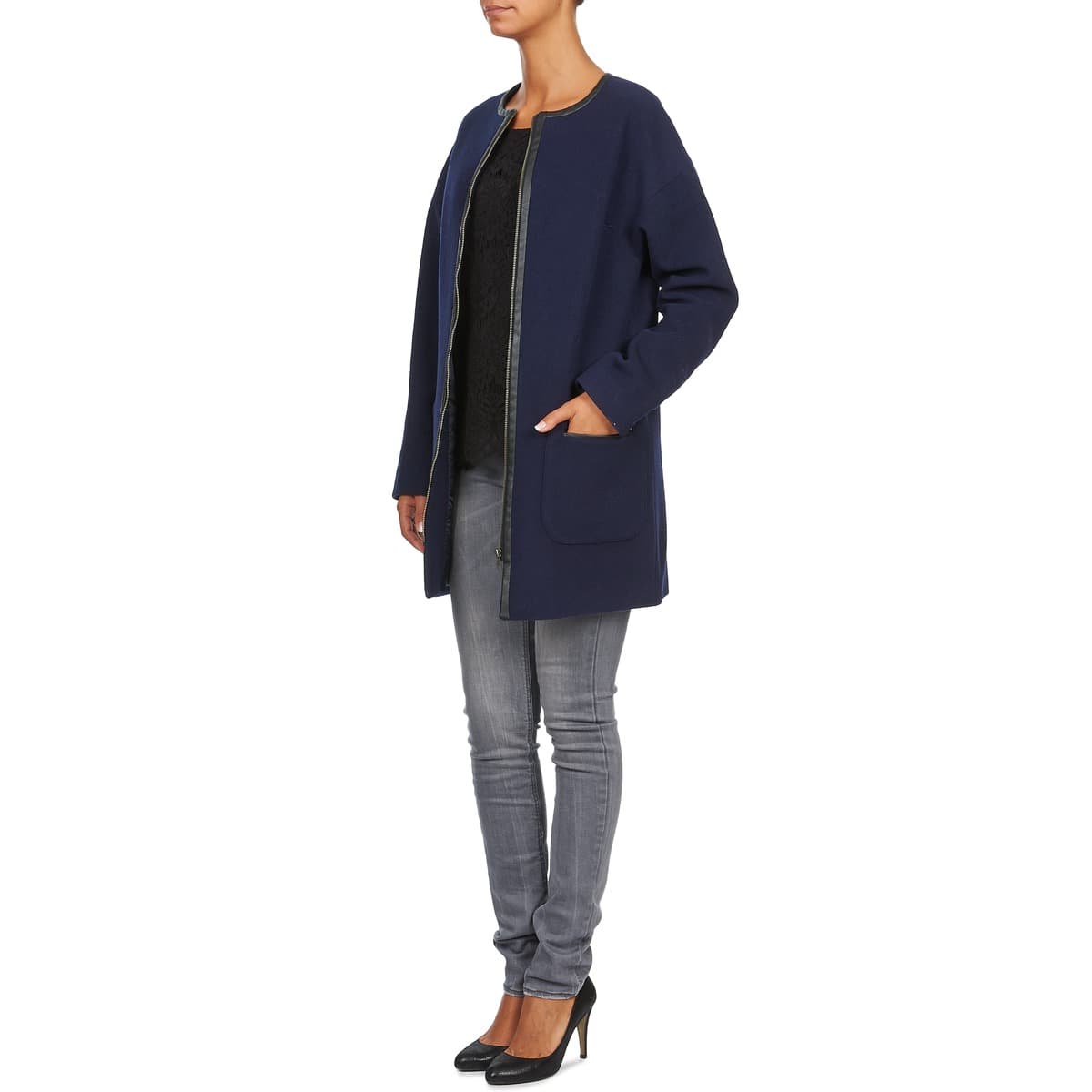 Women's Coats Naf Naf Blue
