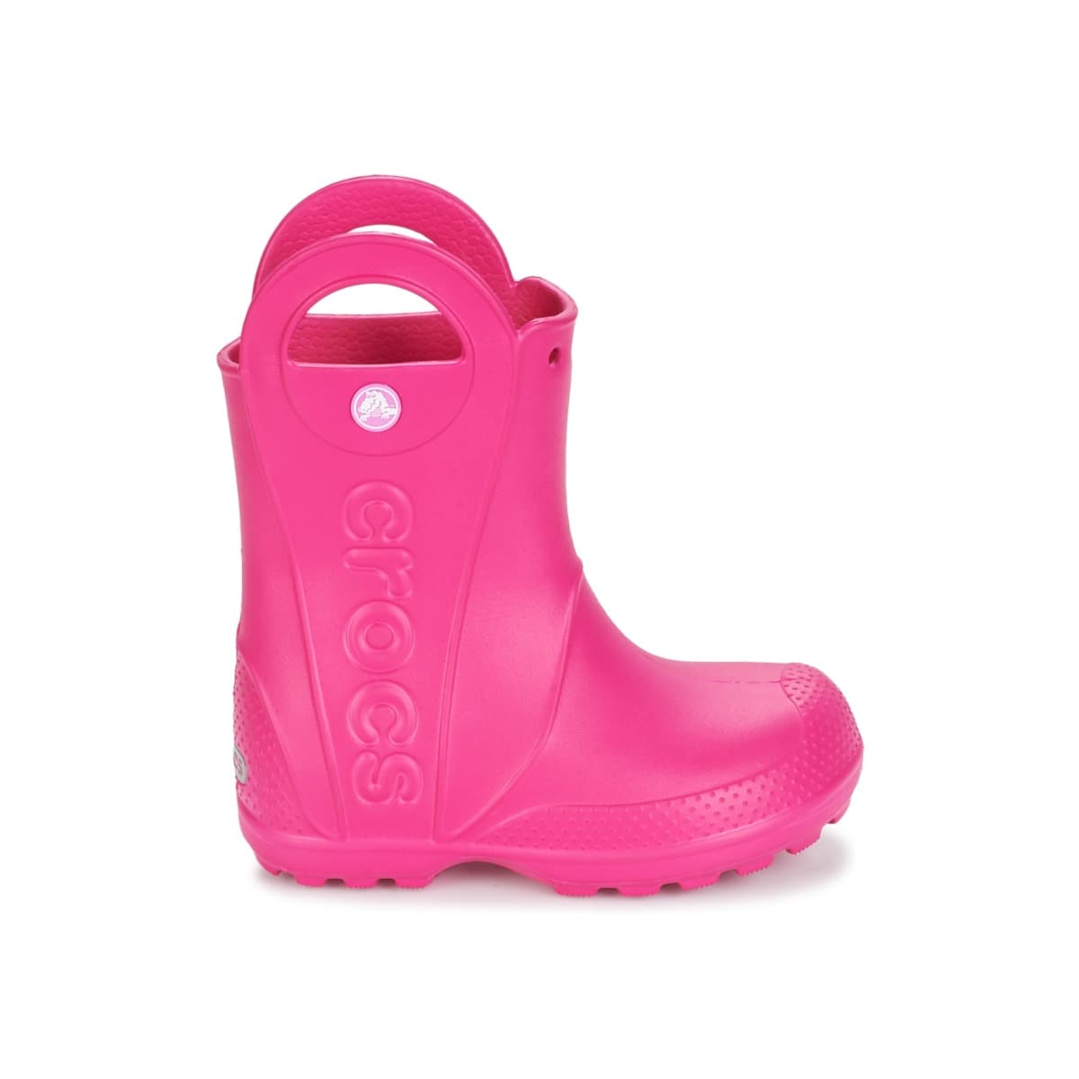 Boys' Wellington Boots Crocs Pink