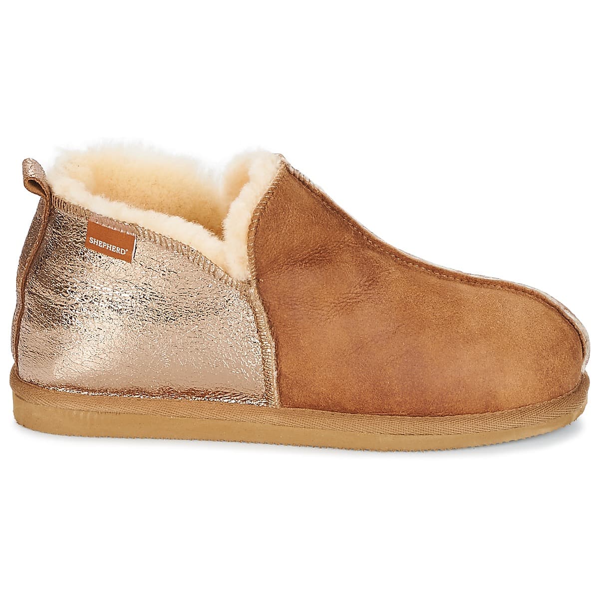 Women's House Slippers Shepherd Brown