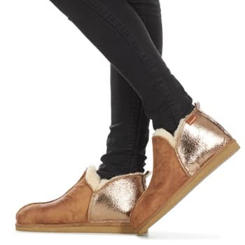 Women's House Slippers Shepherd Brown