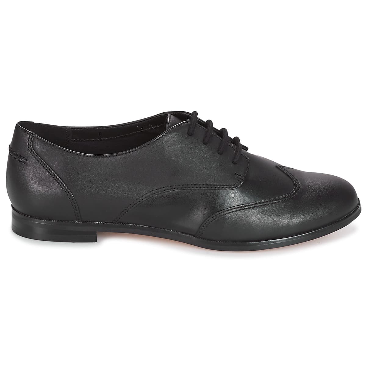 Women's Derby Shoes Clarks Black