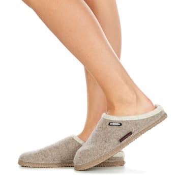 Women's House Slippers Giesswein Beige