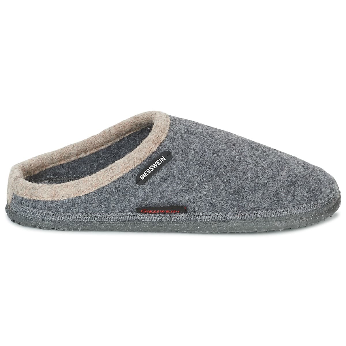 Women's House Slippers Giesswein Gray