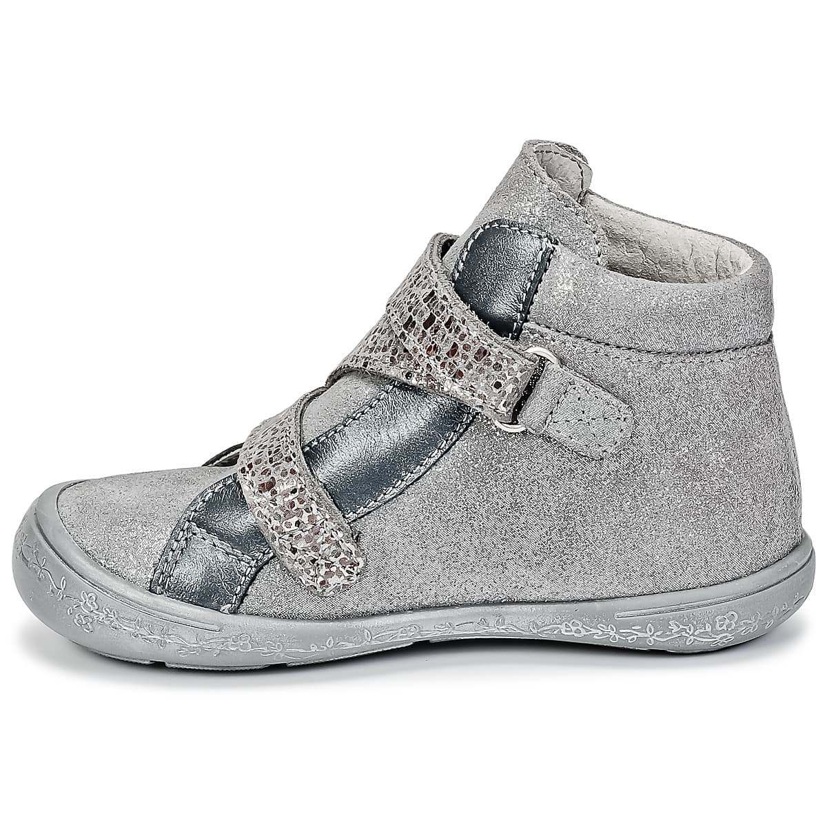 Girls' Sneakers Citrouille et Compagnie Silver