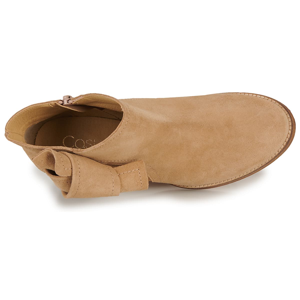 Women's Ankle Boots Casual Attitude Beige