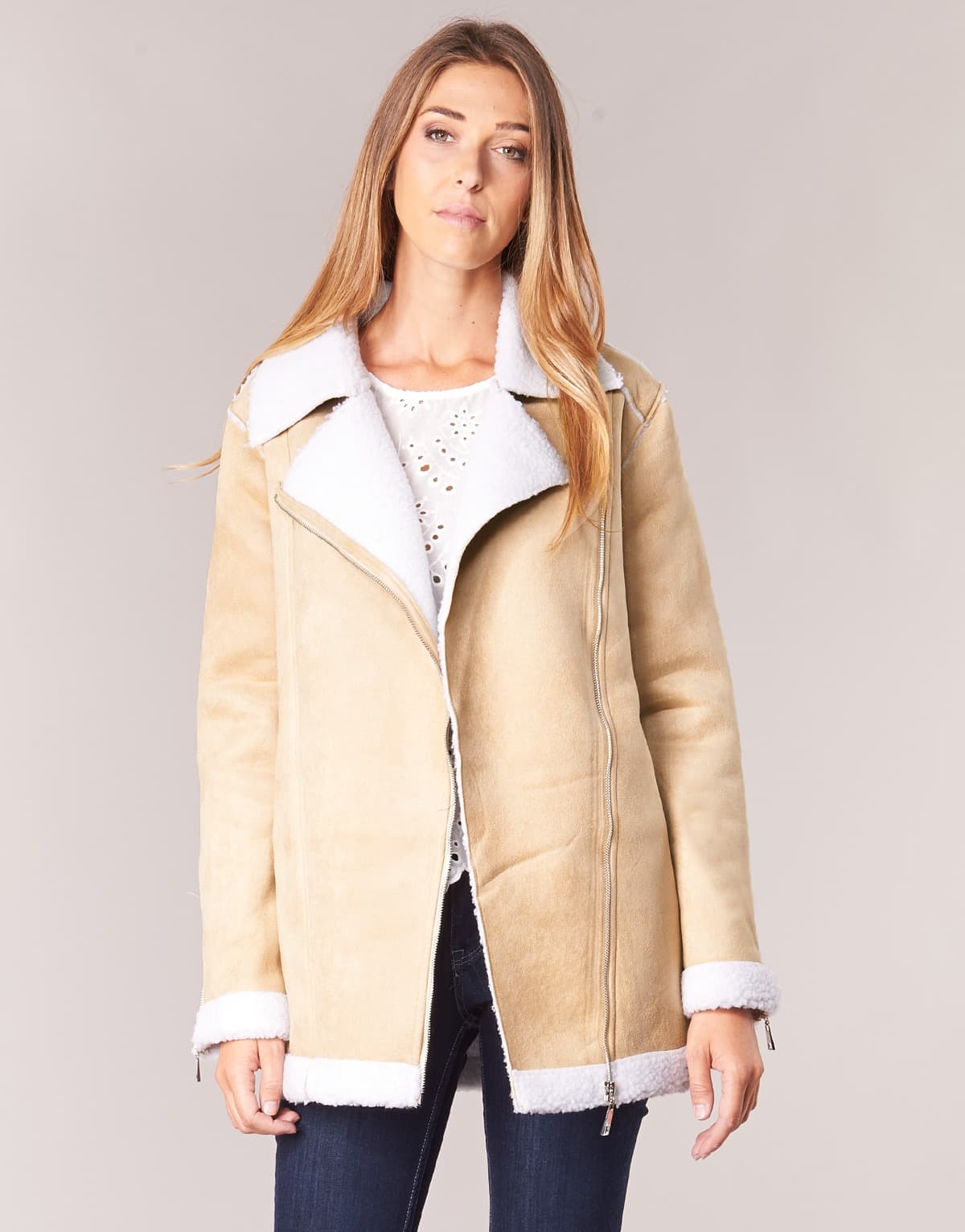 Women's Coats Betty London Beige