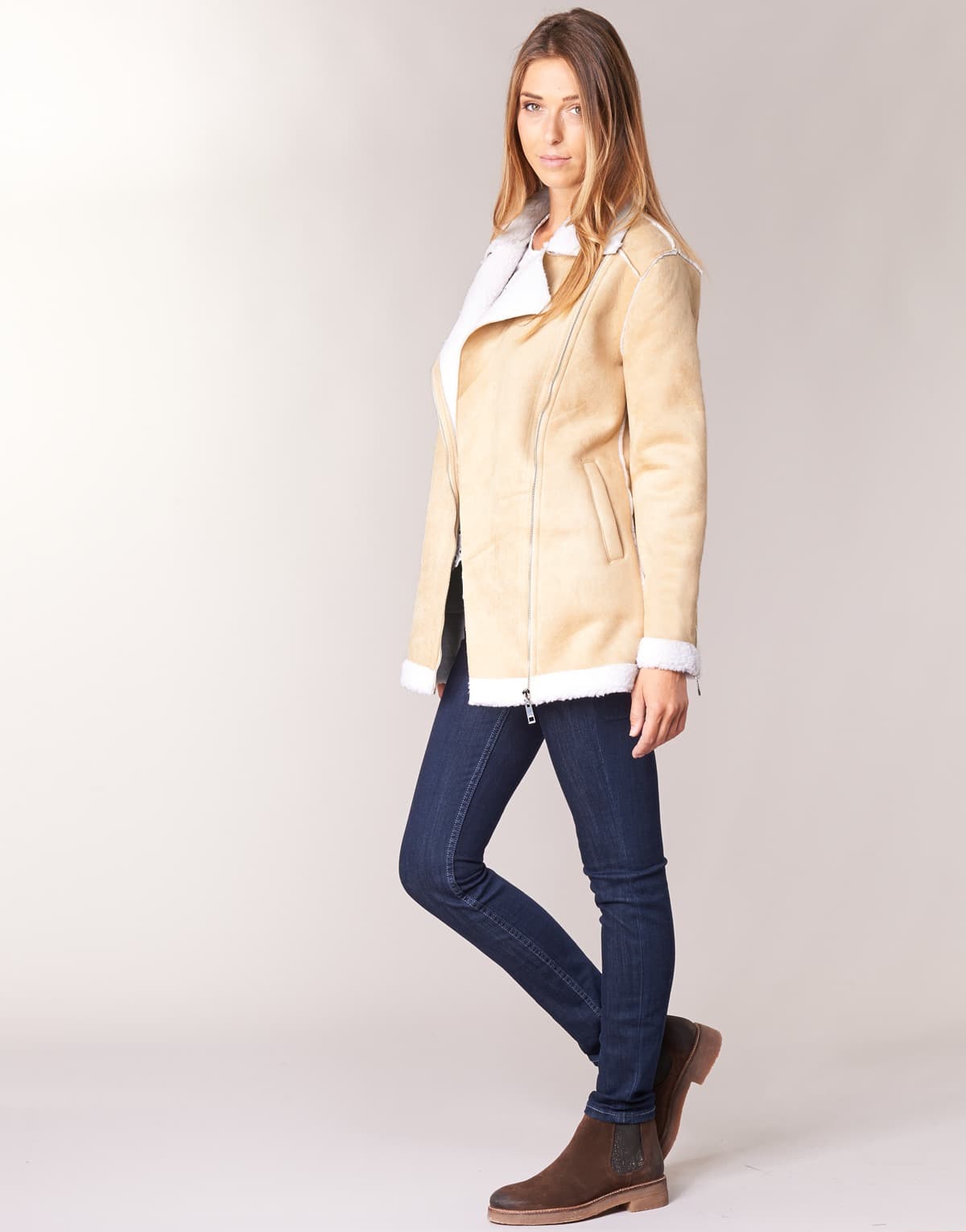 Women's Coats Betty London Beige