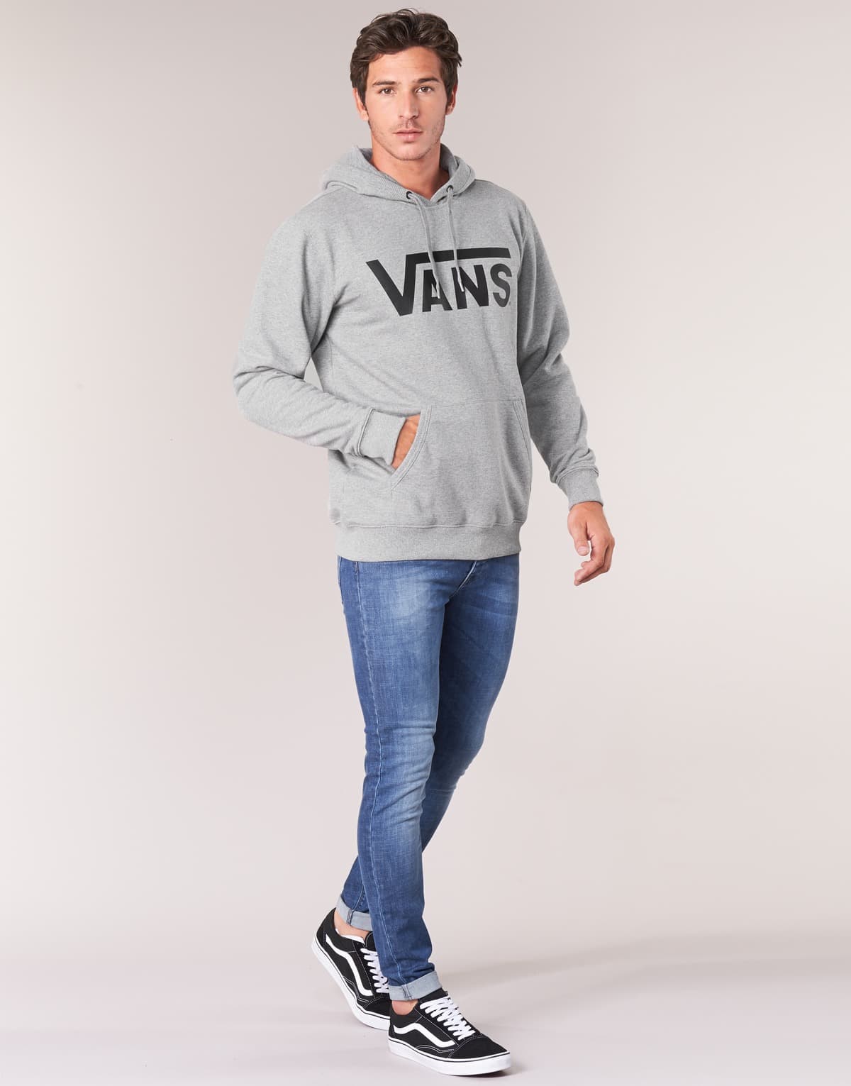 Men's Sweatshirts Vans Gray