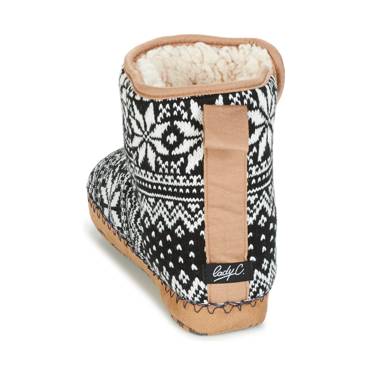 Women's House Slippers Cool shoe Black