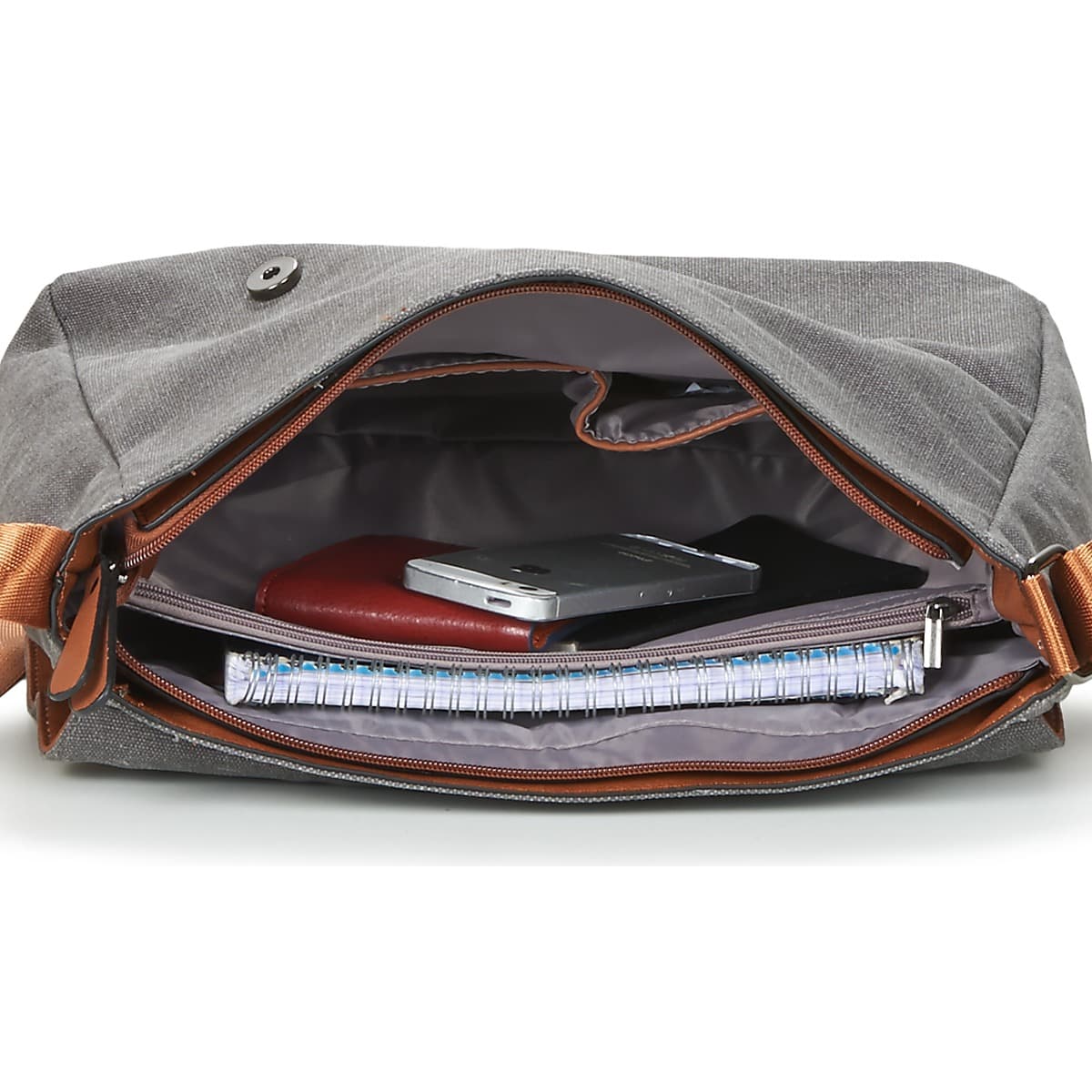 Women's Shoulder Bags Casual Attitude Gray