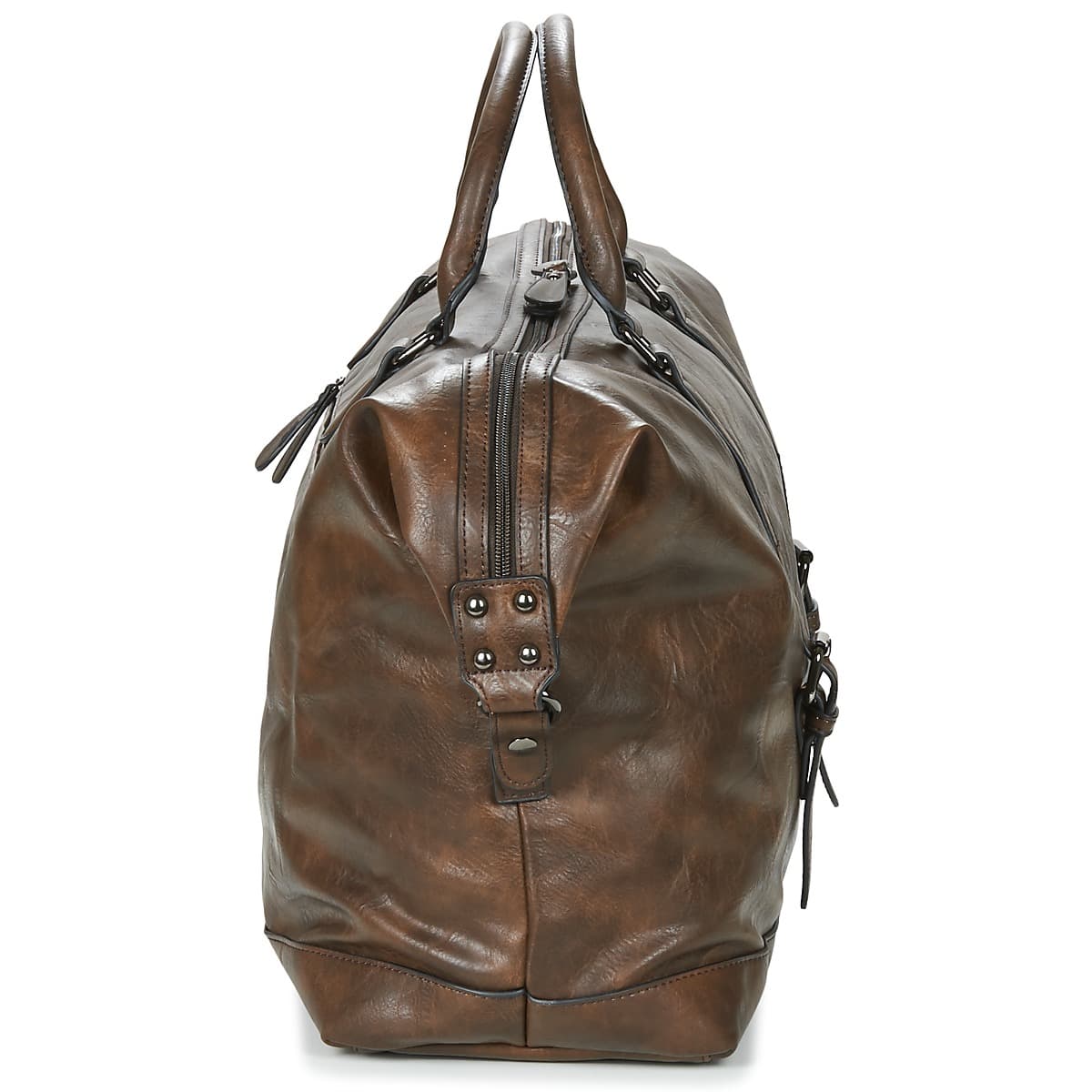 Men's Travel Bags Casual Attitude Brown