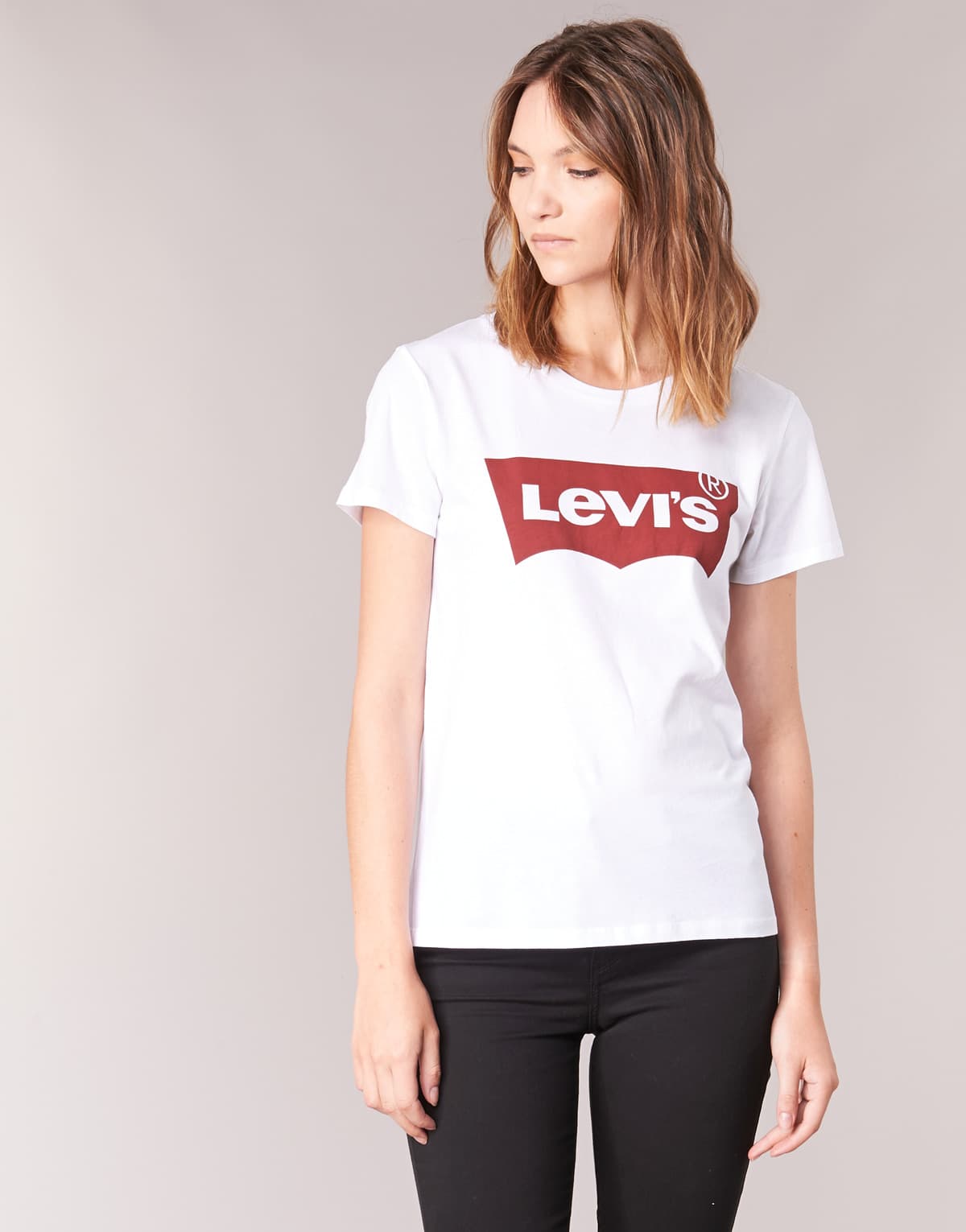 Women's T-Shirts Levis White