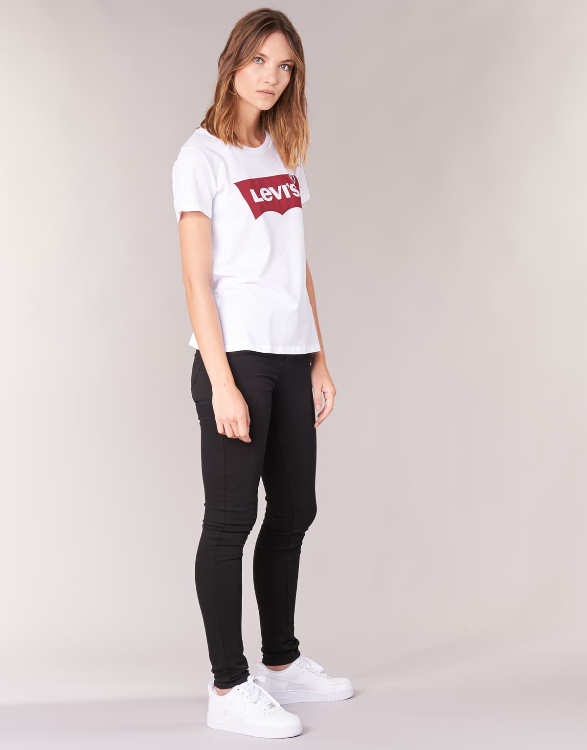 Women's T-Shirts Levis White