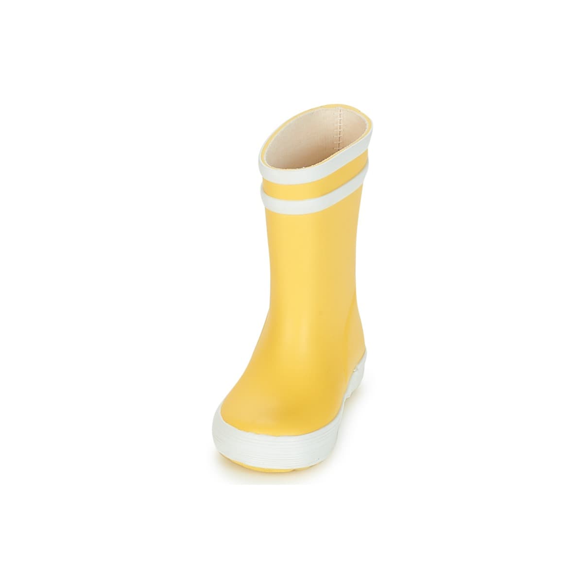 Boys' Wellington Boots Aigle Yellow