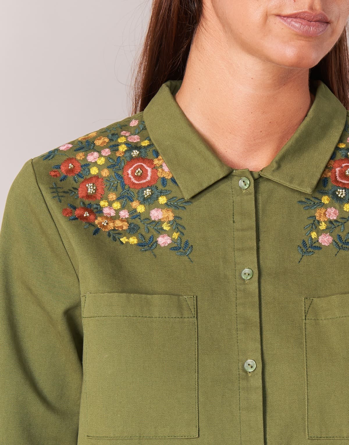Women's Shirts Betty London Khaki