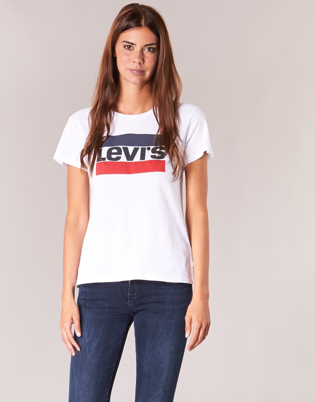 Women's T-Shirts Levis White