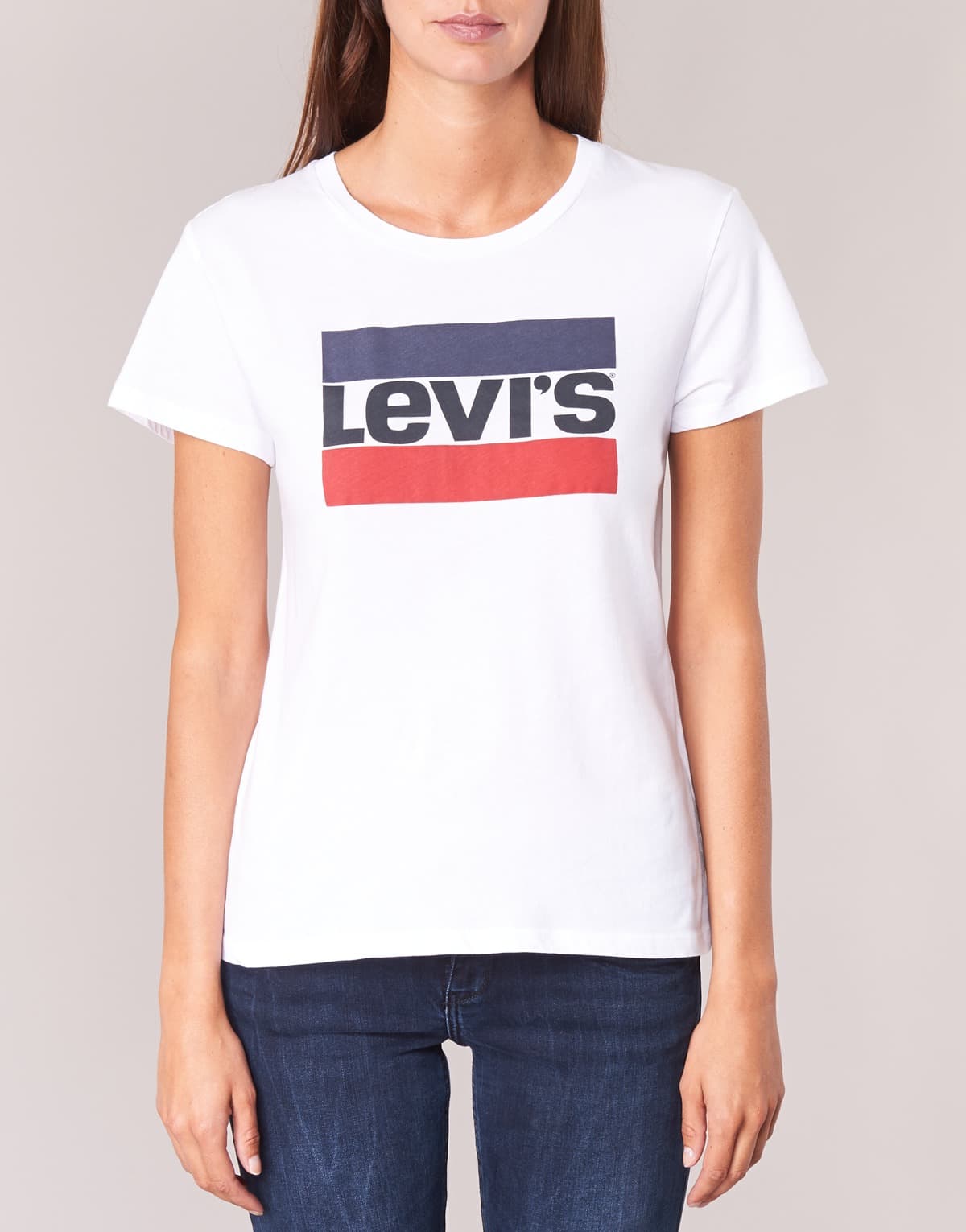Women's T-Shirts Levis White