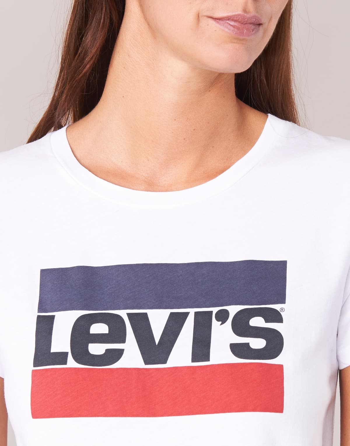 Women's T-Shirts Levis White
