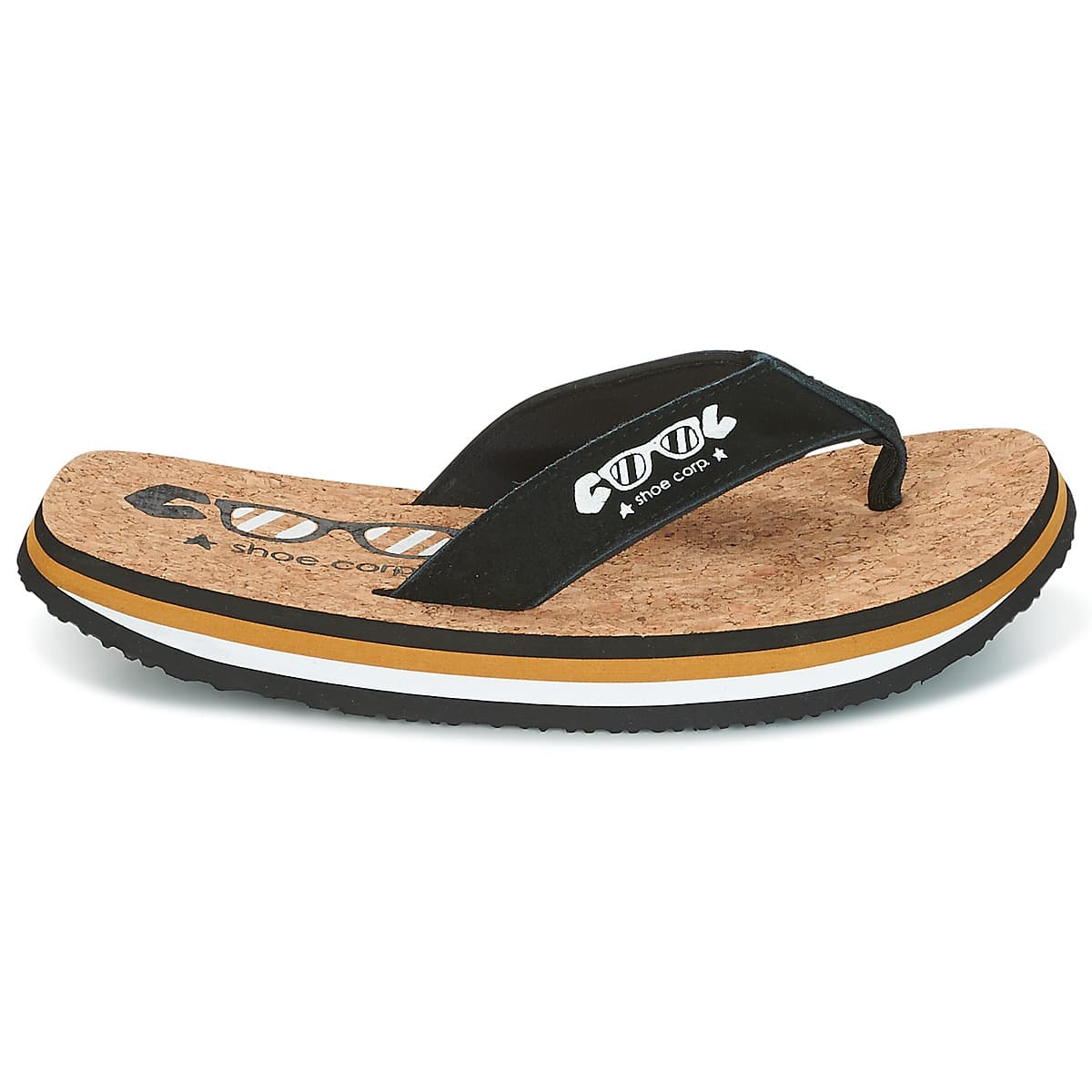 Men's Flip Flops Cool shoe Black