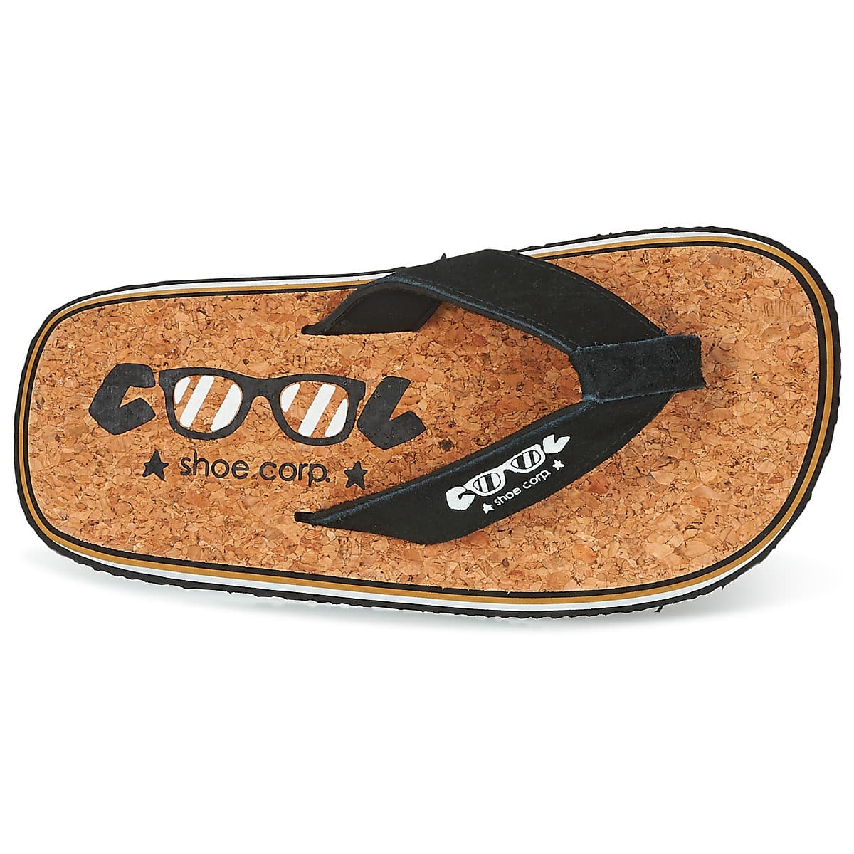 Men's Flip Flops Cool shoe Black