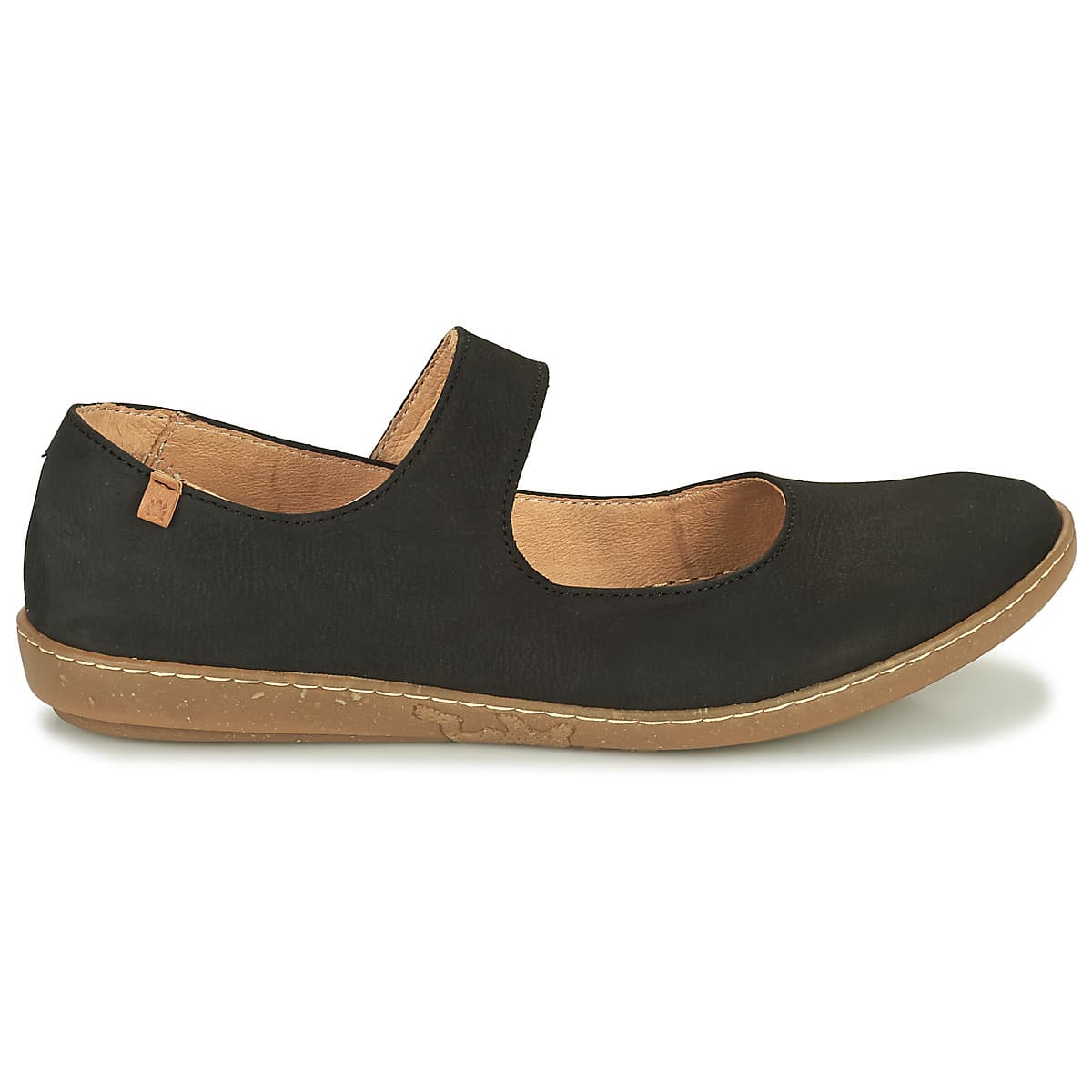 Women's Ballet Flats El Naturalista Black