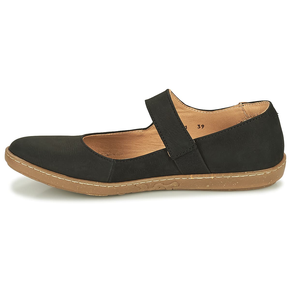 Women's Ballet Flats El Naturalista Black